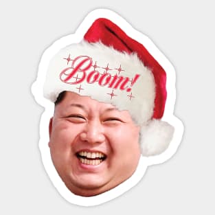 Kim Jong Santa 2.0 Sticker